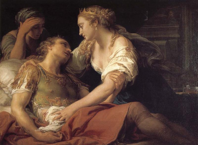 Pompeo Batoni Cleopatra and Mark Antony dying China oil painting art
